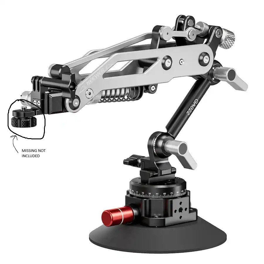 Neewer – Vacuum Suction Car Mount with Hydraulic Boom Arm & NATO Rail