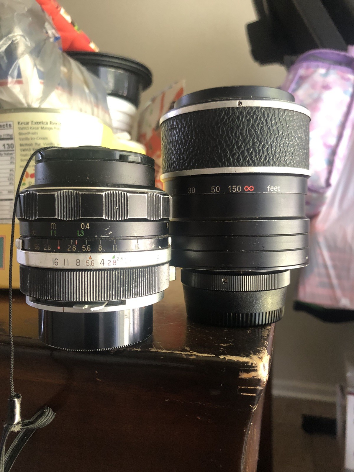 Soligor 35mm F2.8 And Focal 250mm F5.6 Non Ai Lenses For Nikon F