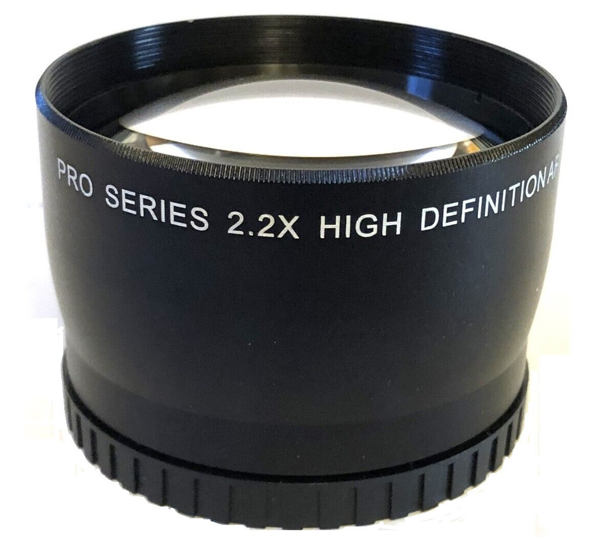 58mm 2.2x Telephoto Lens for Canon EOS Rebel XSi XS T1i XT SL1
