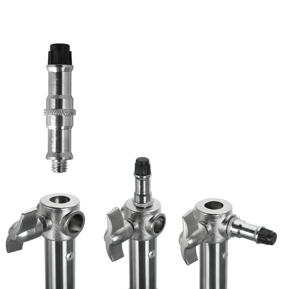 US 2Pcs 2.8m Heavy Duty Light Stand Tripod For Studio Flash Softbox AD400pro