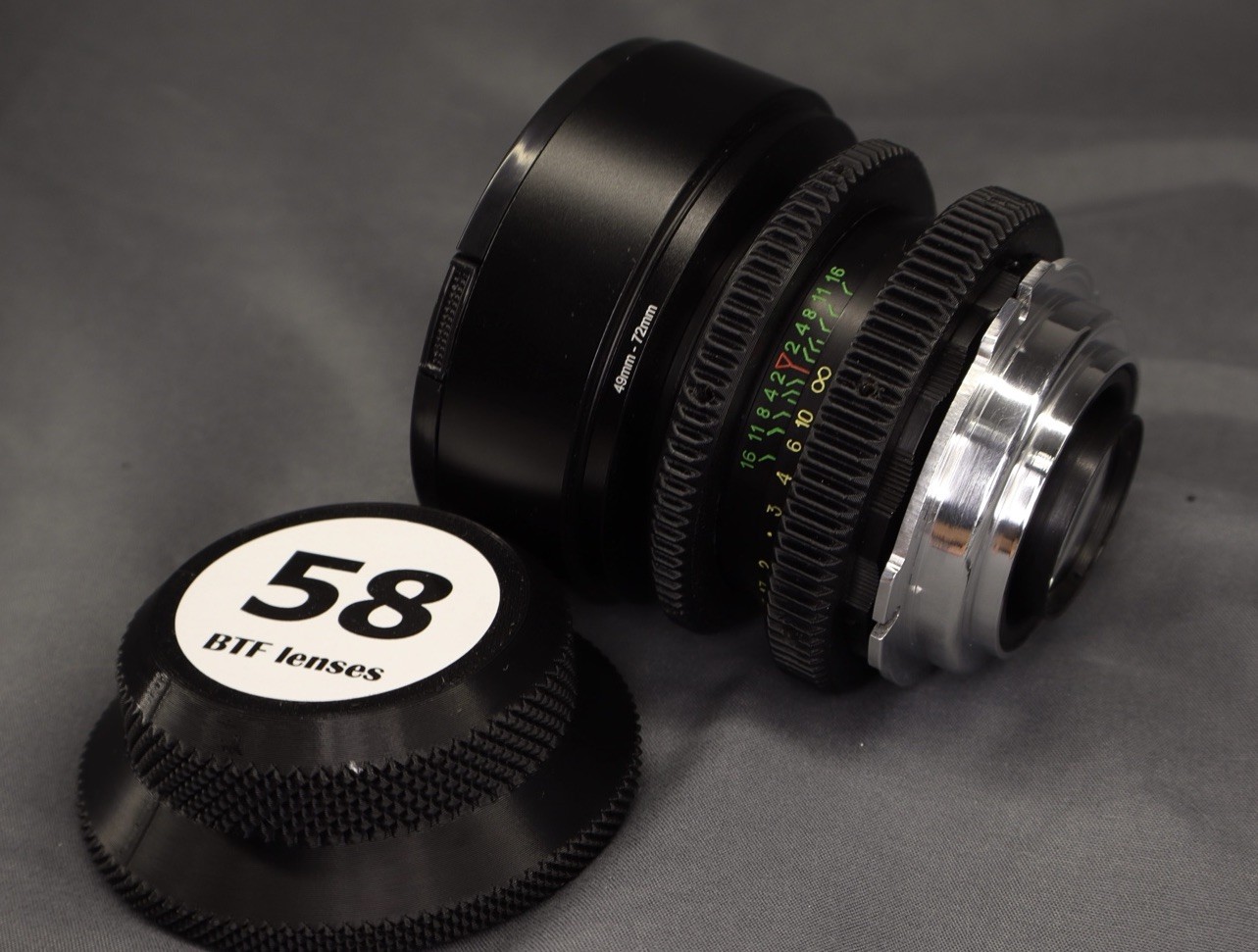 ARRI PL HELIOS 44-2 58mm F2 Cine mod lens Full Frame PL MOUNT HELIOS Alexa MINI