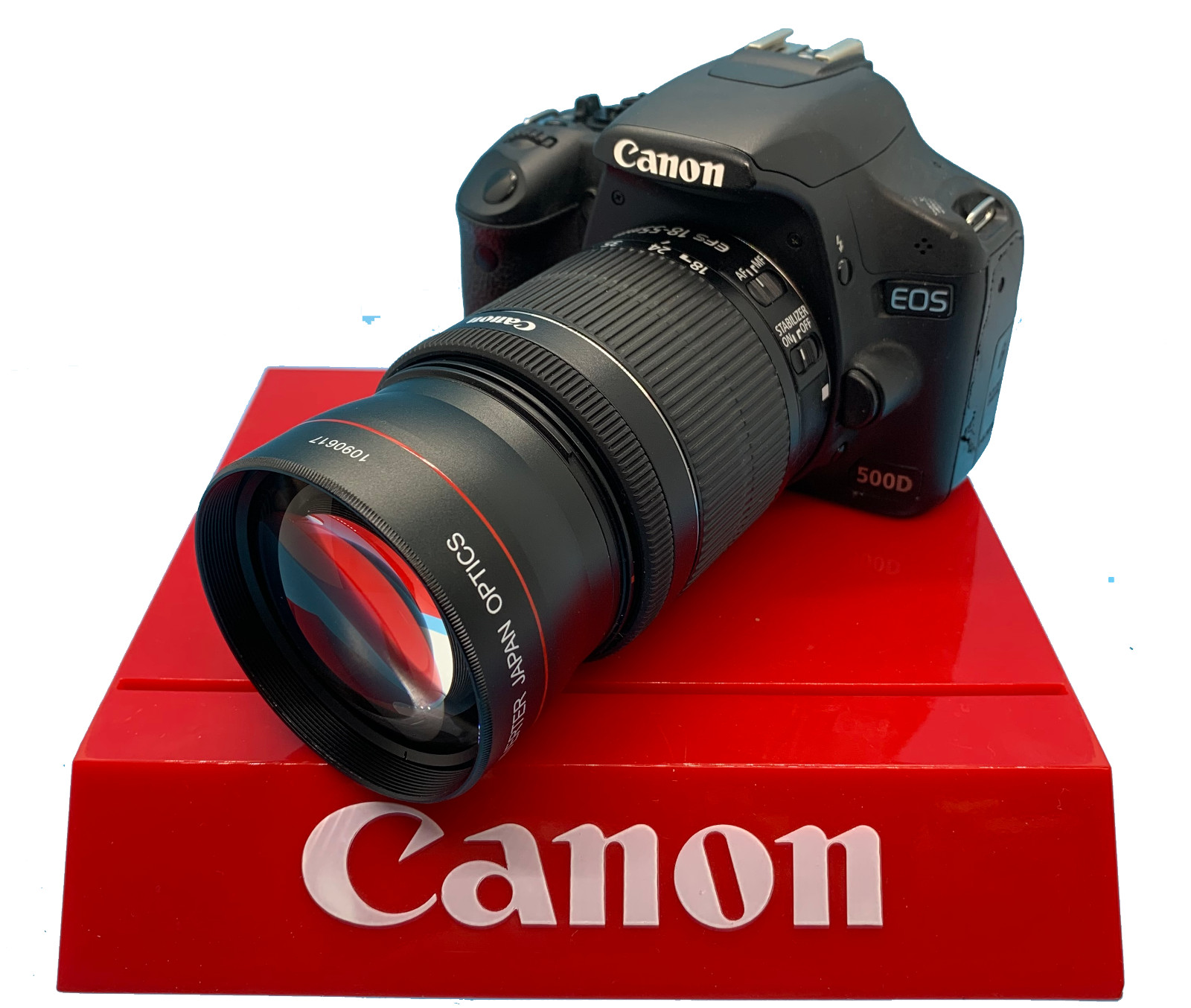 58MM 2x Telephoto Zoom Lens for Canon Rebel EOS T3 T4 T5 T5I 30D 20D XSI 6D 7D