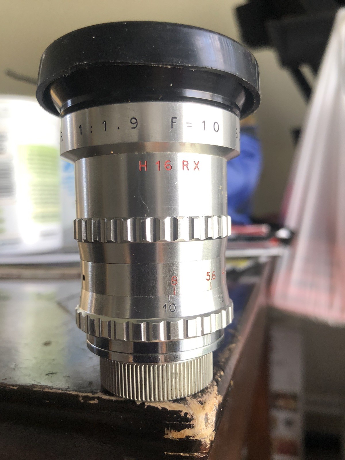 Cinor 10mm F1.9 H16 RX Lens C mount lens H16 lens for Bolex H16 As Is