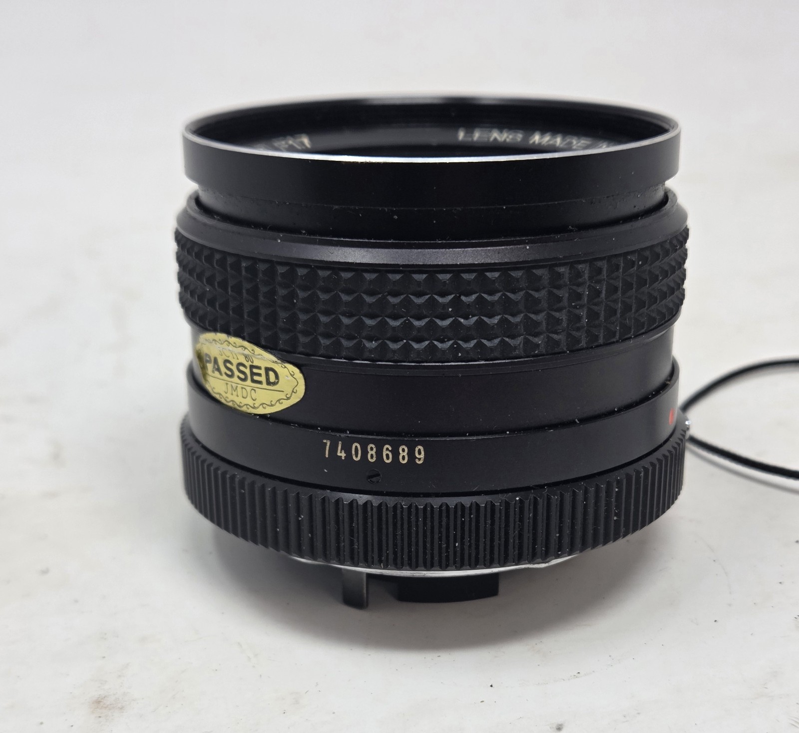 Konica Hexanon AR 50mm f/1.7 AE Lens Konica AR Mount w/ Cap Japan Vintage