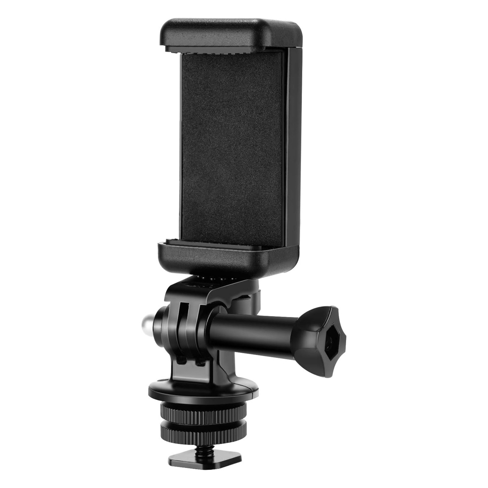Neewer Phone Holder Hot Shoe Mount Kit for GoPro Hero iPhone Samsung DSLR Camera
