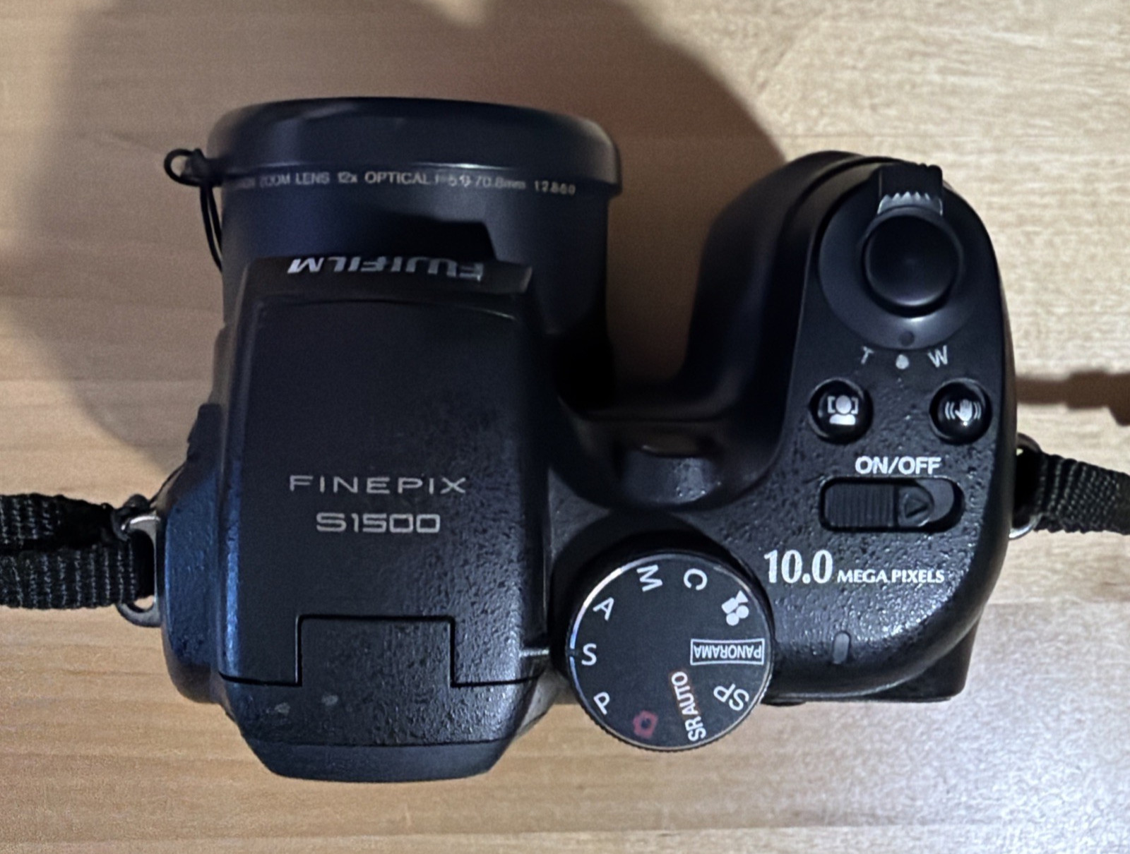 Fujifilm FinePix S Series S1500 10.0MP Digital Camera Black Tested Working Cond
