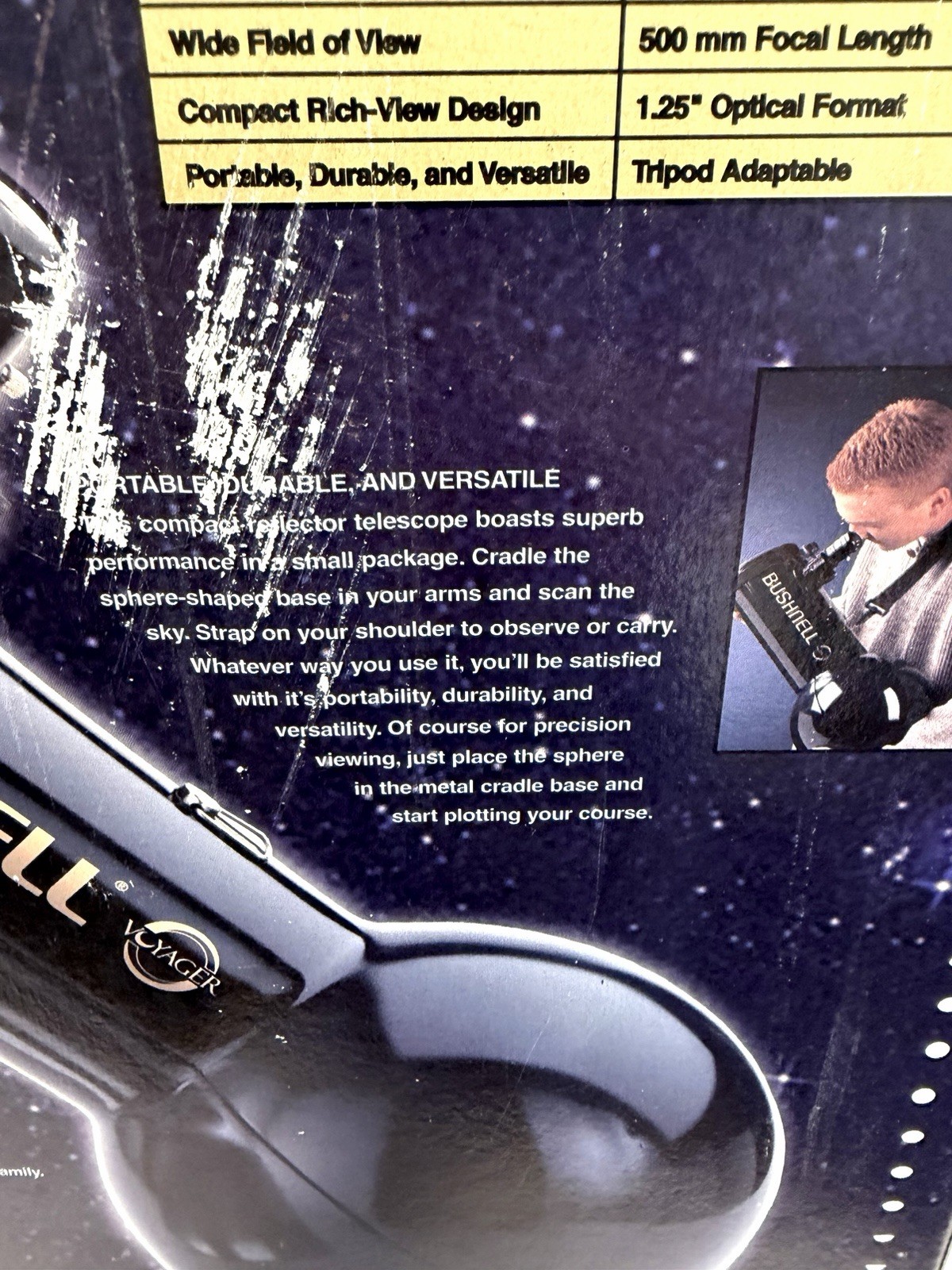 Bushnell Voyager Family Telescope 78-2010 Reflector Model