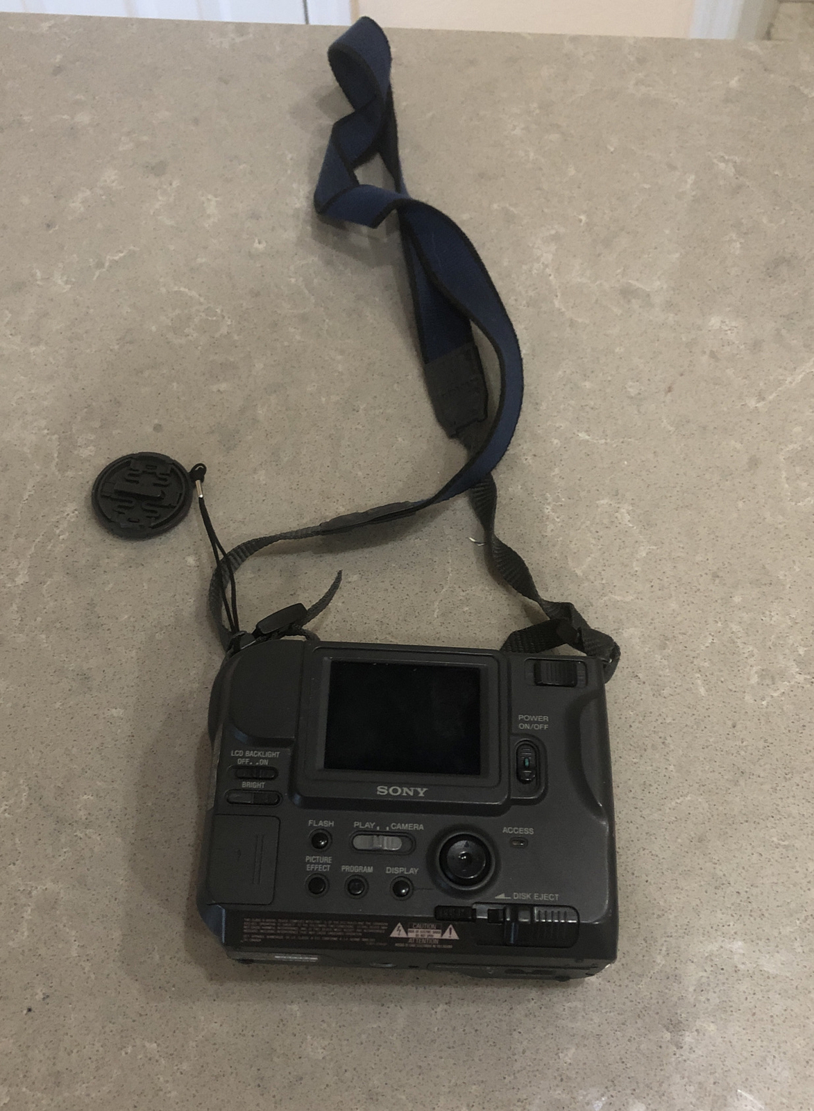 Sony Mavica Digital Still Camera Model # MVC-FD71 Untested for parts/repair