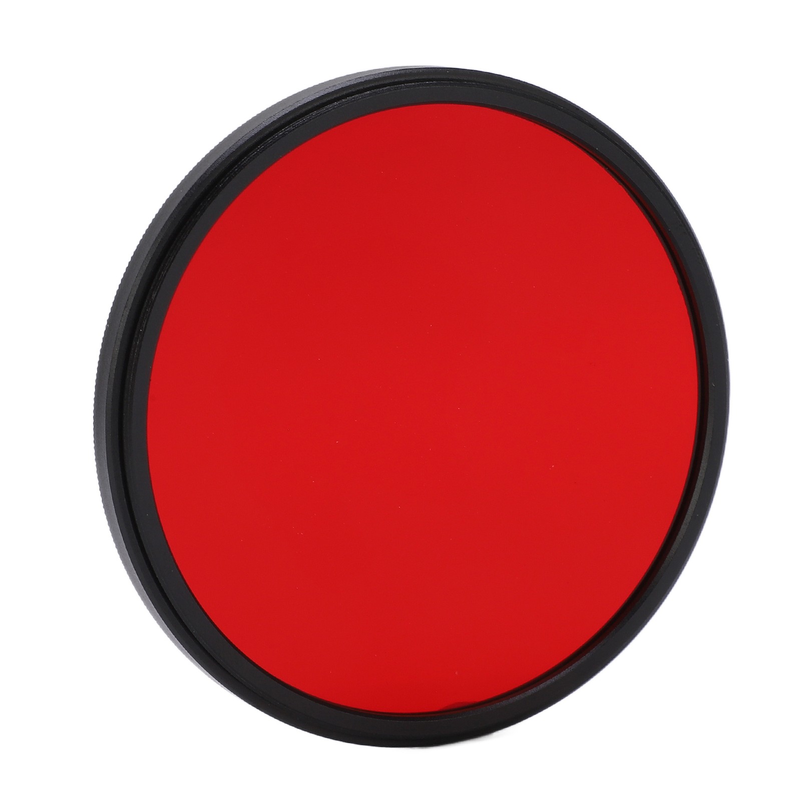 Threaded Camera Lens Filter Full Red Color Filter Optical Glass For