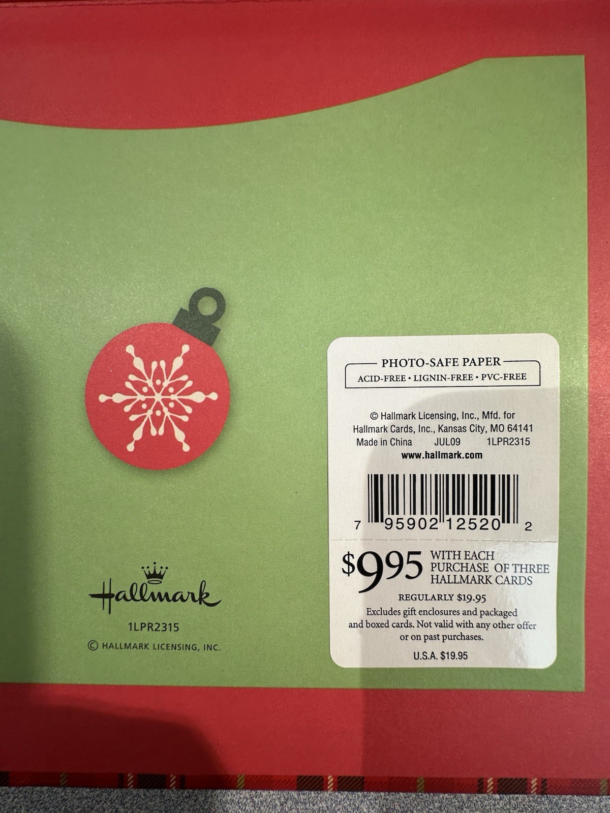 Hallmark Recordable Photo Album New Holds 10 4×6 Photos Winter /Christmas Works