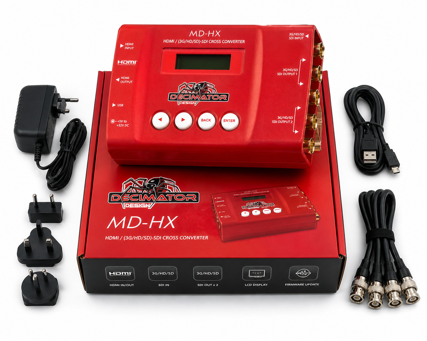 Decimator MD-HX HDMI and SDI Cross Converter with Scaling & Frame Rate