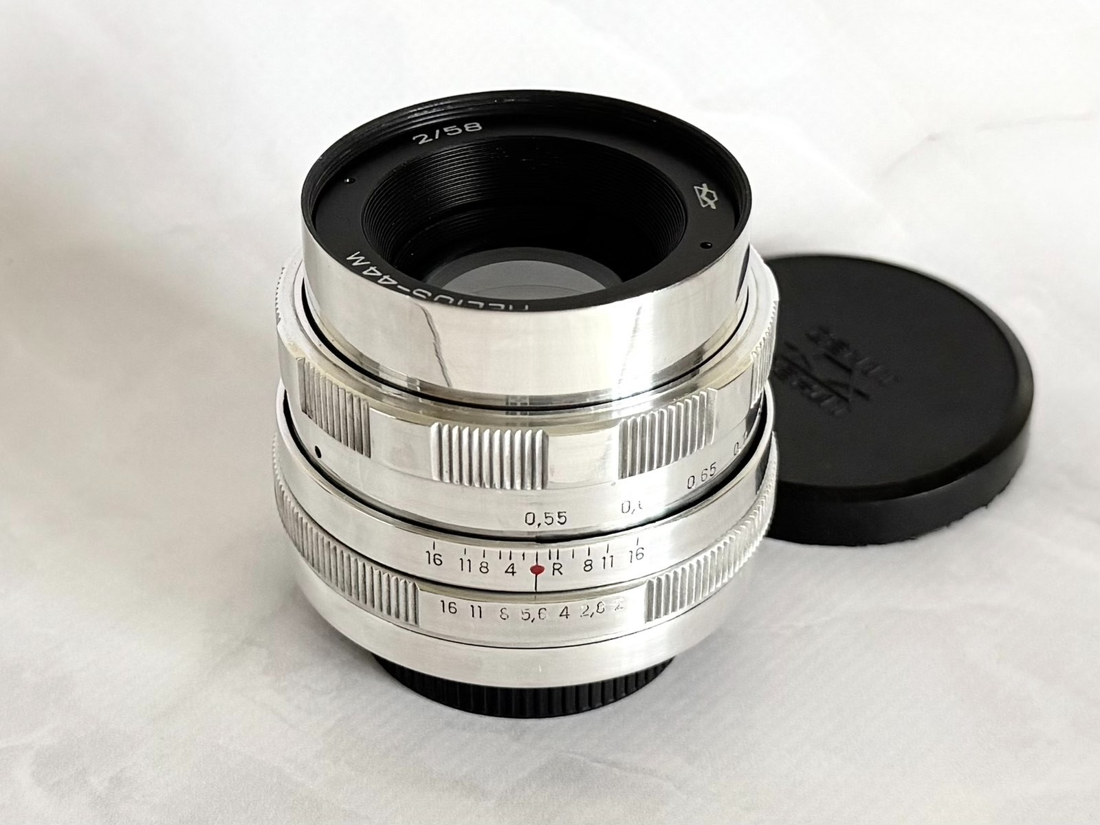 Helios-44M KMZ 58mm f/2 Soviet Lens M42 Mount Swirly Bokeh