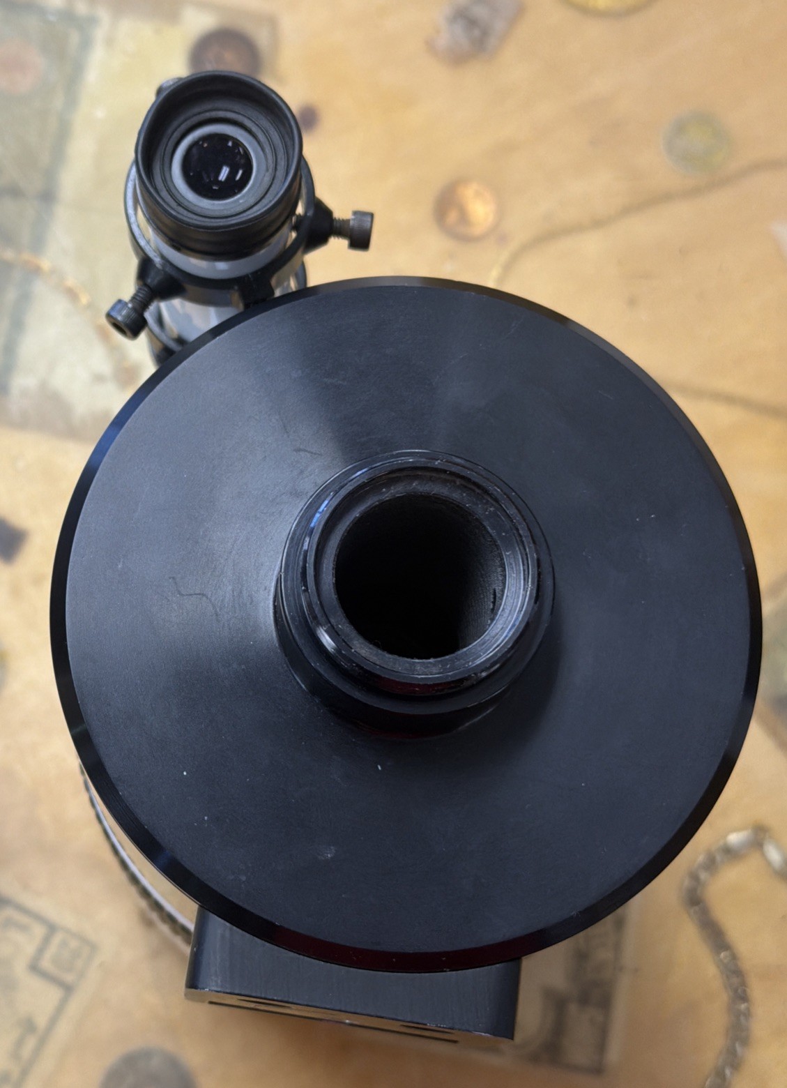Meade 1000mm f/11 Mirror Spotting Scope D=90mm T-Adapter w/ Eye Piece