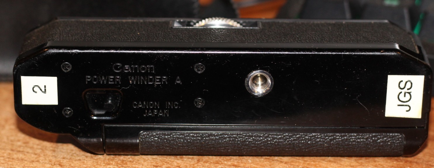 CANON A-1 AE-1 AE-1 Program 35mm SLR Film Camera Power Winder Type A