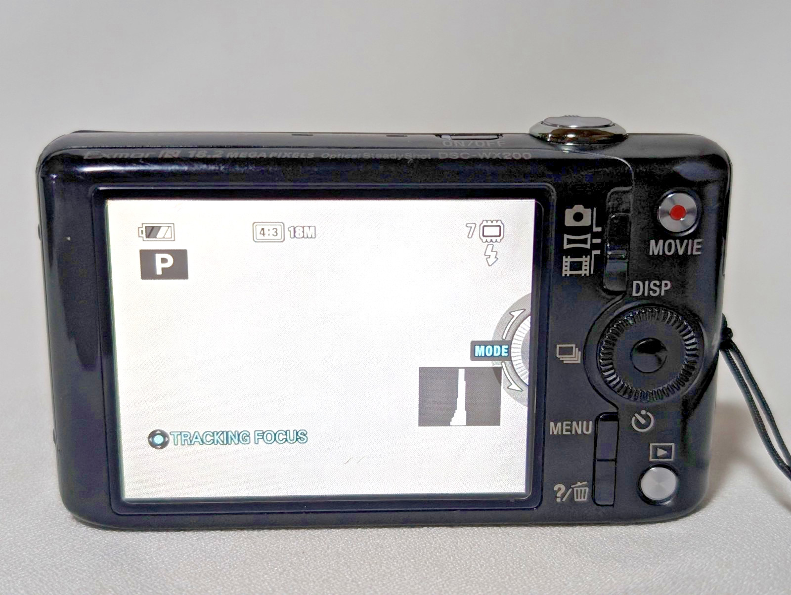 Mode malfunction English OK Sony Cyber-shot DSC-WX200 10x 18.2MP Digital Camera