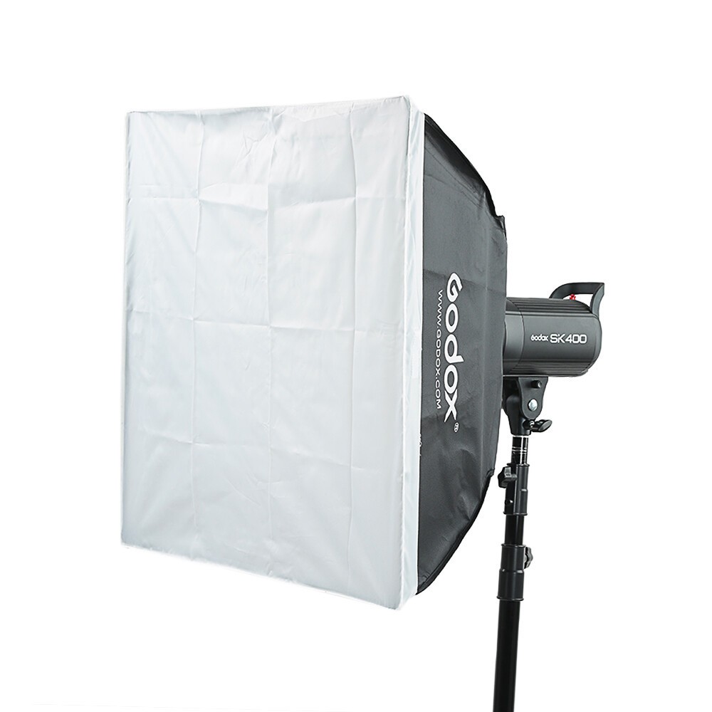 Godox SK300II-V 110V Studio Strobe Flash with Reflector+60*60cm Softbox+2M Stand