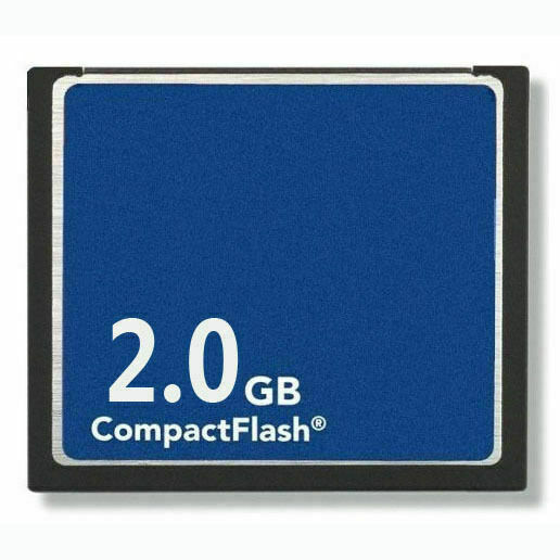 Brand NEW 2GB CF Memory Card Compact Flash Industrial Generic Standard With Case