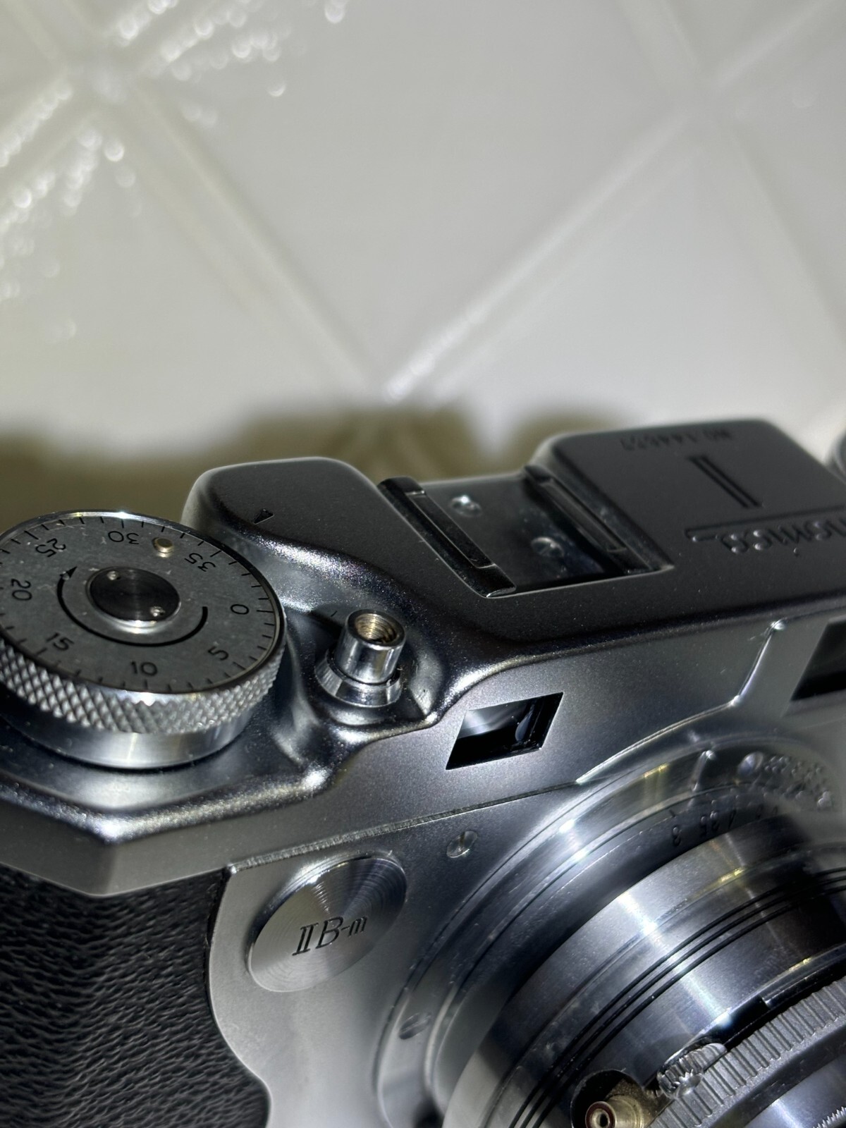 《MINT》Konica IIB-m II B-m Rangefinder 35mm Film Camera 45mm F/3.5 Lens JAPAN🚀🎁