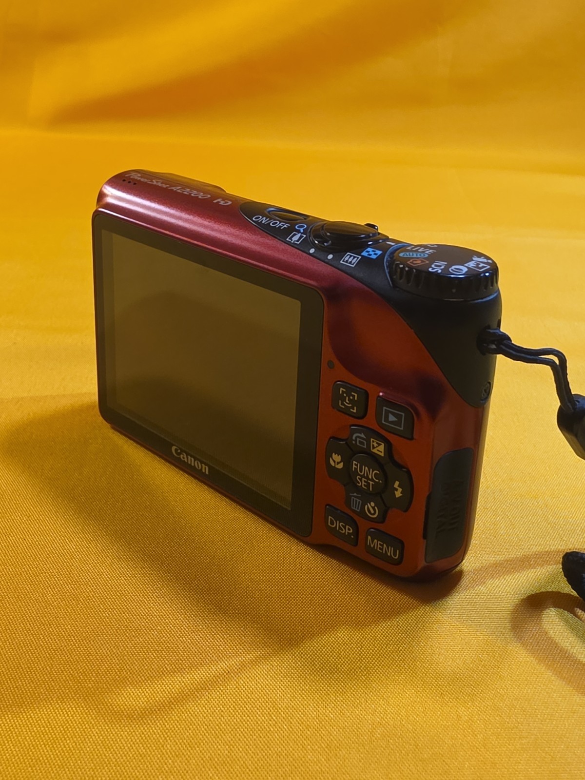 Canon PowerShot A2200 14.1MP Digital Camera + Battery SD Charger Tested