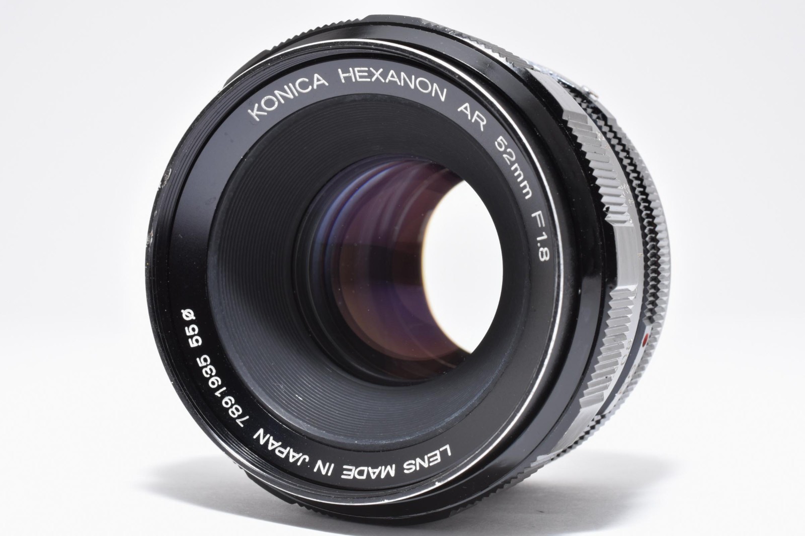 【Opt MINT+++】 Konica Hexanon AR 52mm f1.8 Standard Lens AR Mount From JAPAN 4278