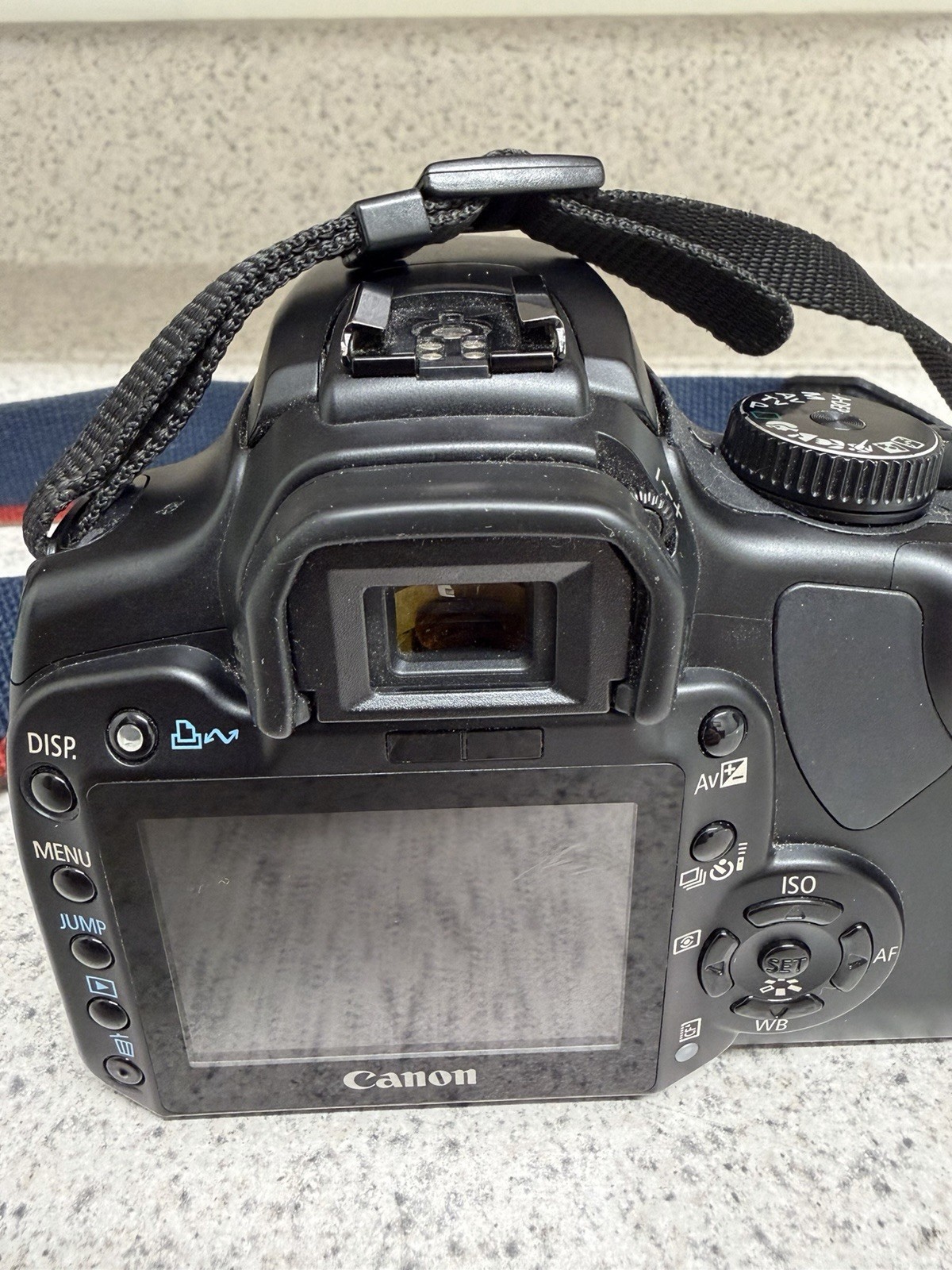 Canon EOS Digital Rebel XTI Camera 18-55mm Zoom Lens Untested