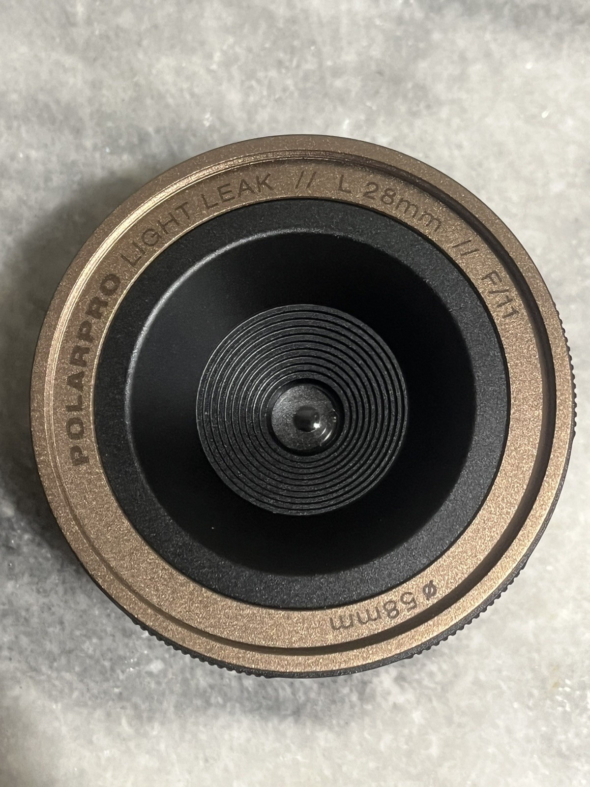 PolarPro LightLeak Lens 28mm for L Mount F/11 58mm