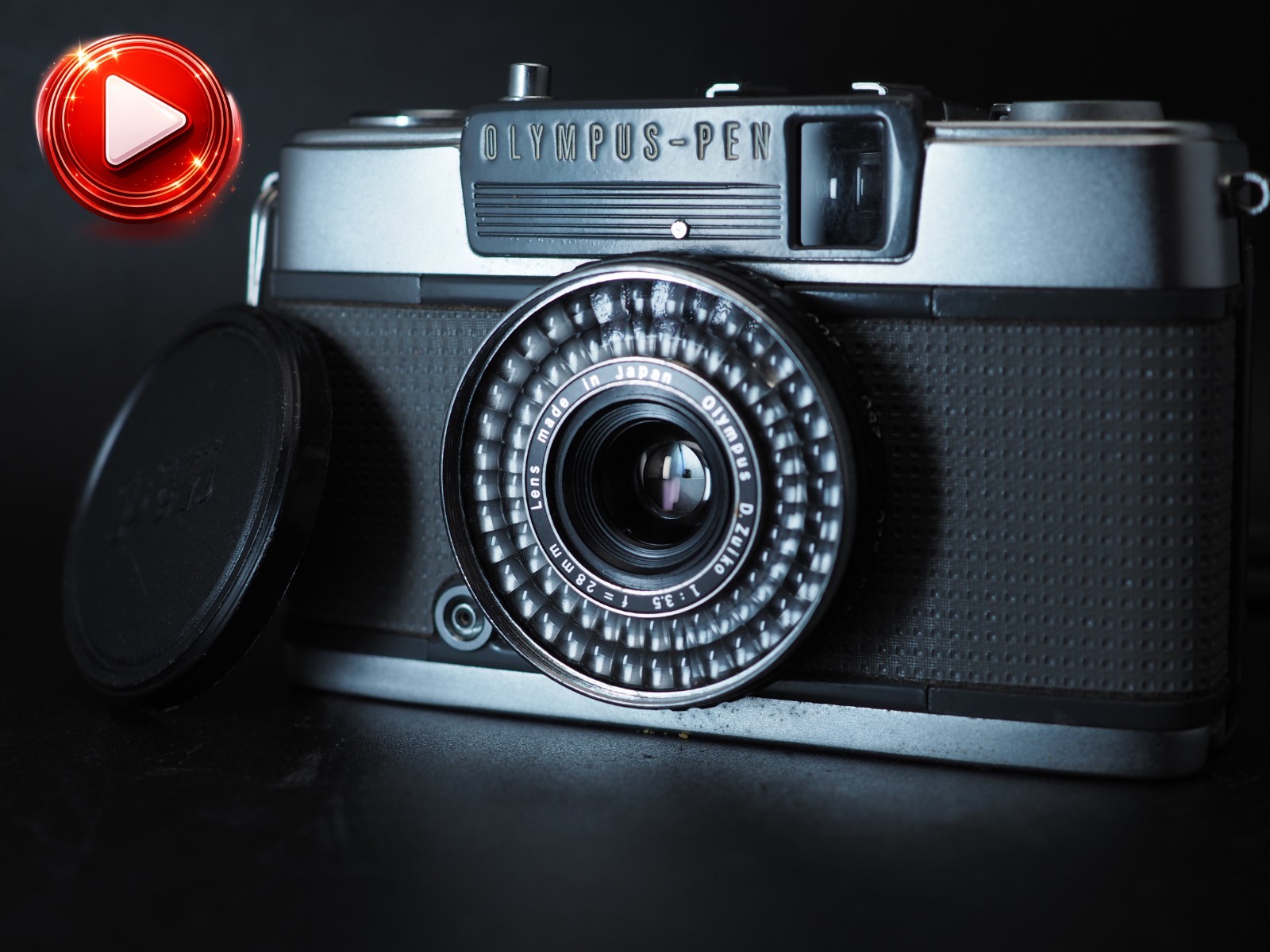 [US 1-Yr Warranty] OLYMPUS PEN EE-2 35mm Film Camera From JAPAN #J376