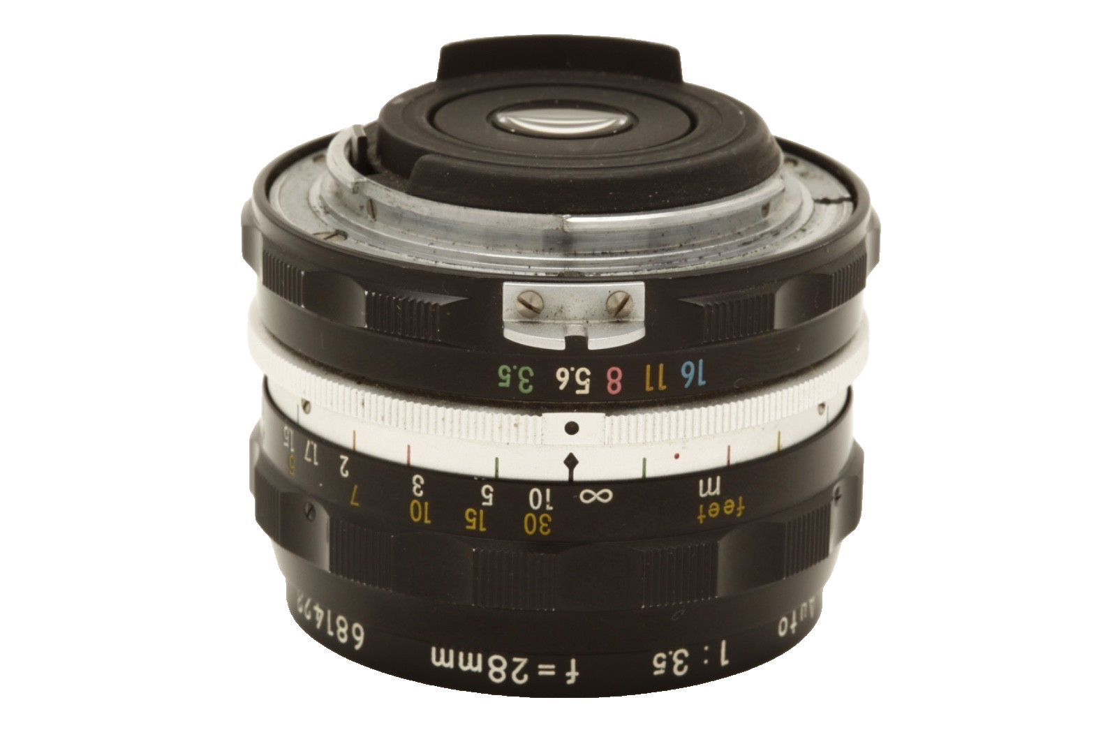 Nikon NIKKOR-H Auto 28mm 3.5 Ai Manual Focus Lens #51570