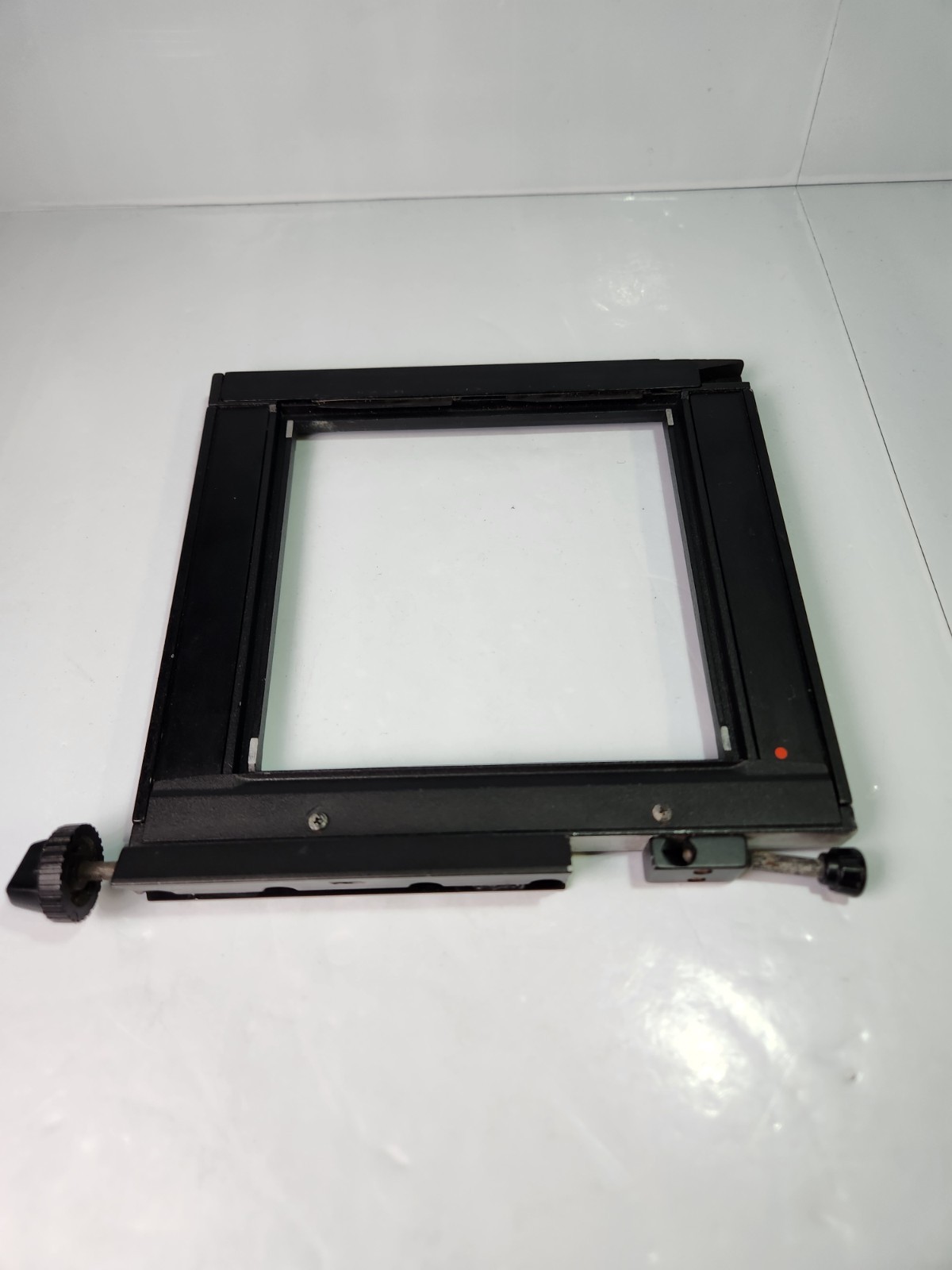 Sinar P & P2 4×5″ Rear Carrier Frame With Good Latches. Tested. Clean.