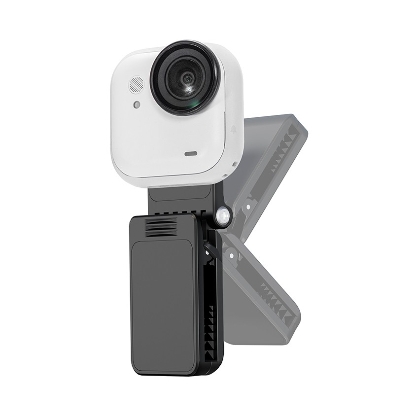 Snap Clamp Magnetic Backpack Clip Base Expansion Mount for Insta360 GO Ultra