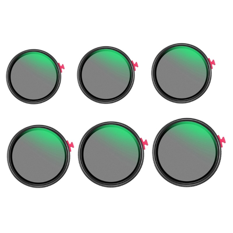 Adjust ND2~32 Black Mist Diffusion 1/4 Lens Filter Special Effect 49mm to 67mm