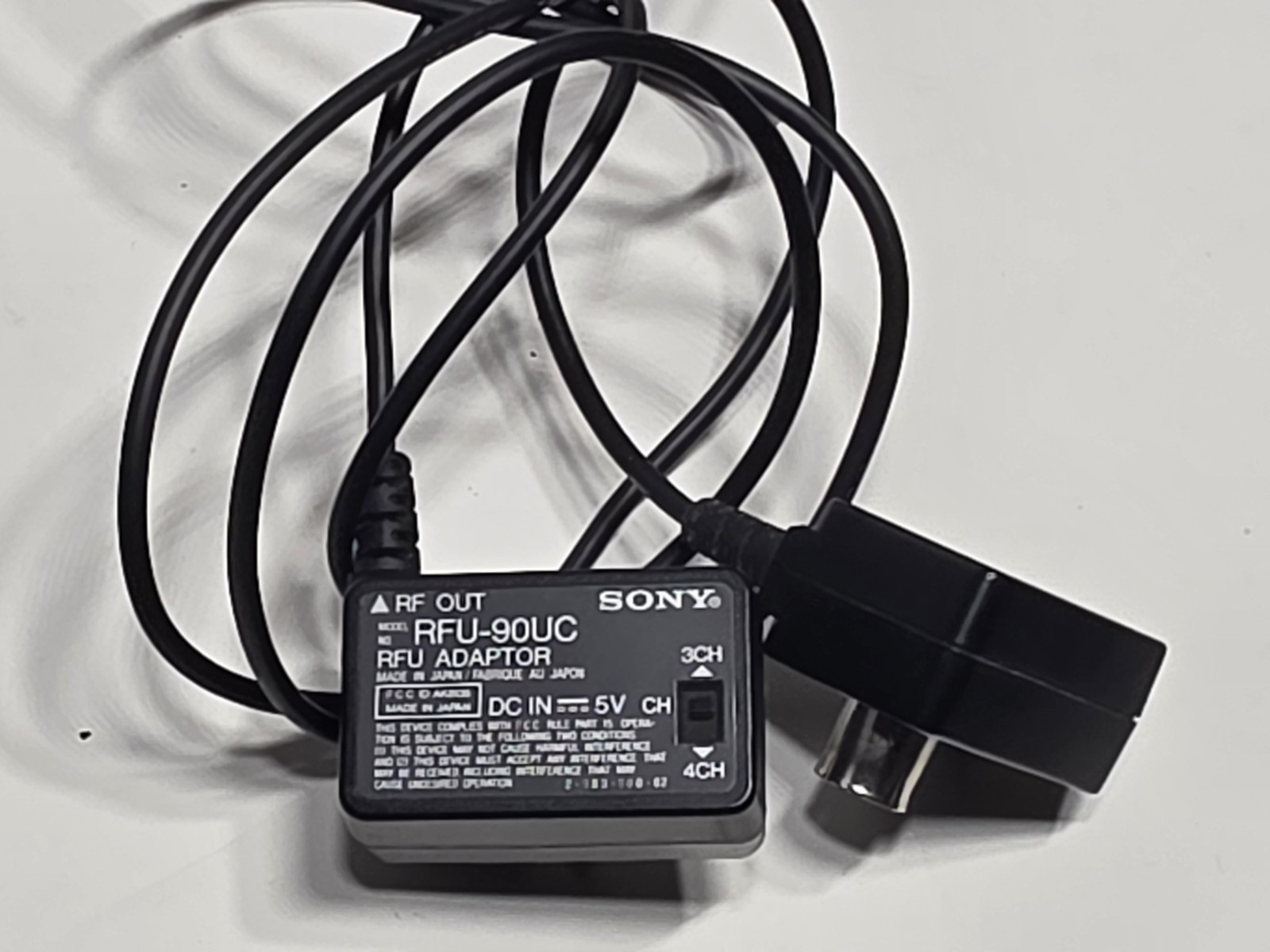 SONY AC-V60A Handycam 8 Video Camera Power Adapter Remote RMT-509 RFU-90UC Teste