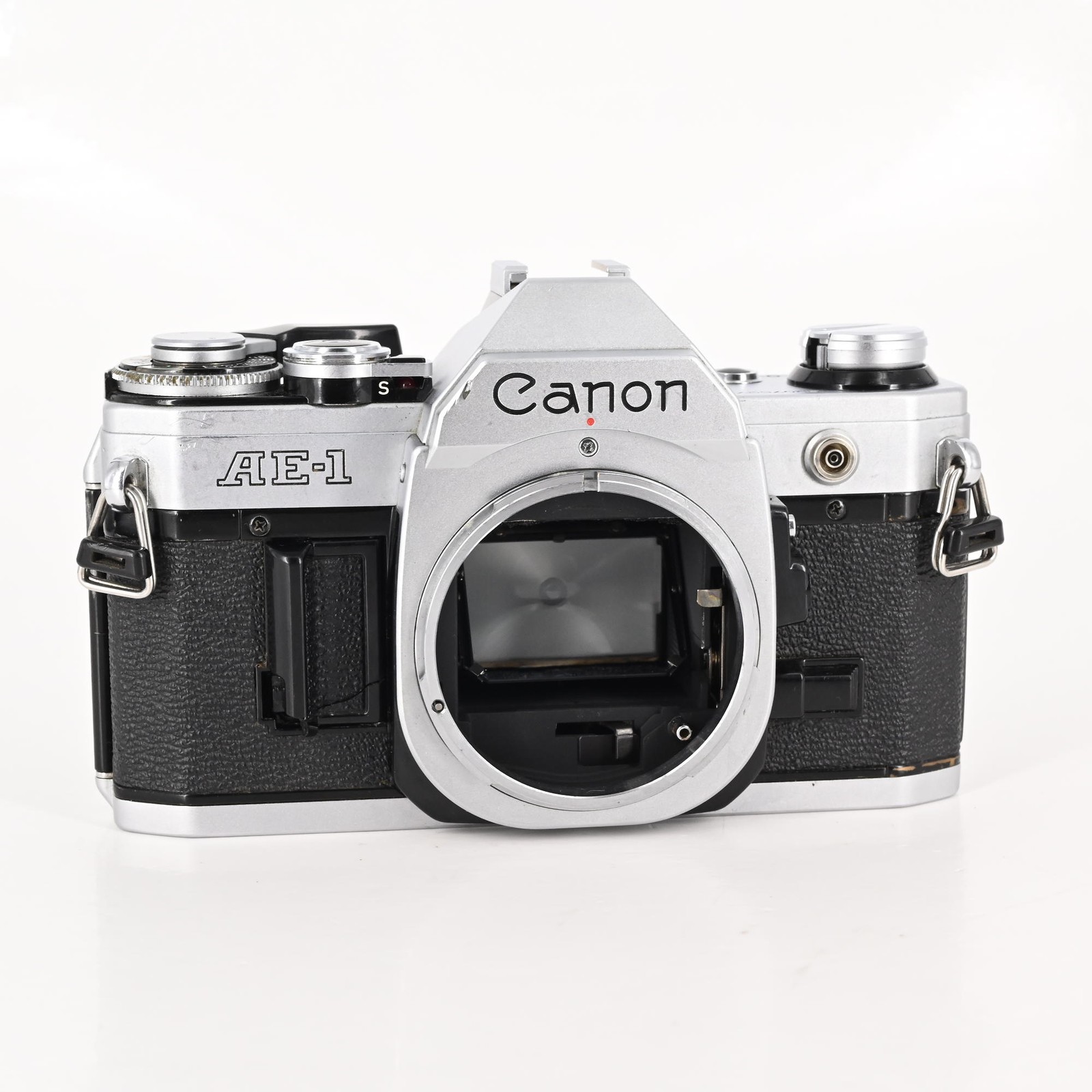 Canon AE-1 SLR Film Camera Body Chrome AE1 *Read #527