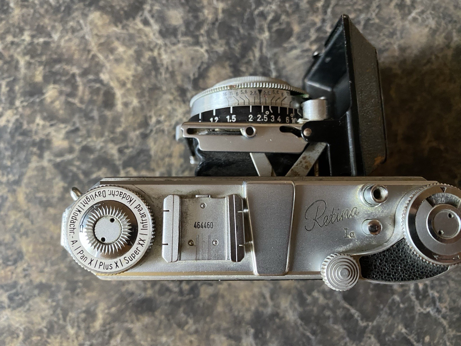 Kodak Retnia Ia Folding 35mm Camera With Xenar 50mm 2:8 Lens
