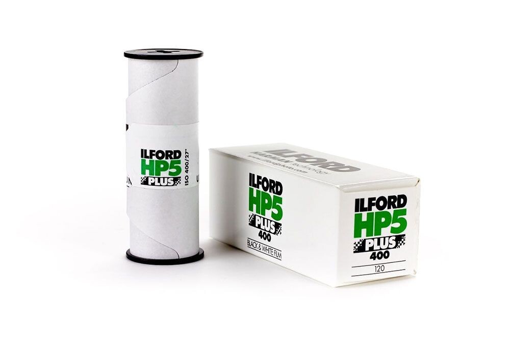 Ilford HP5 Plus 400 ISO Black and White 120 Roll Film