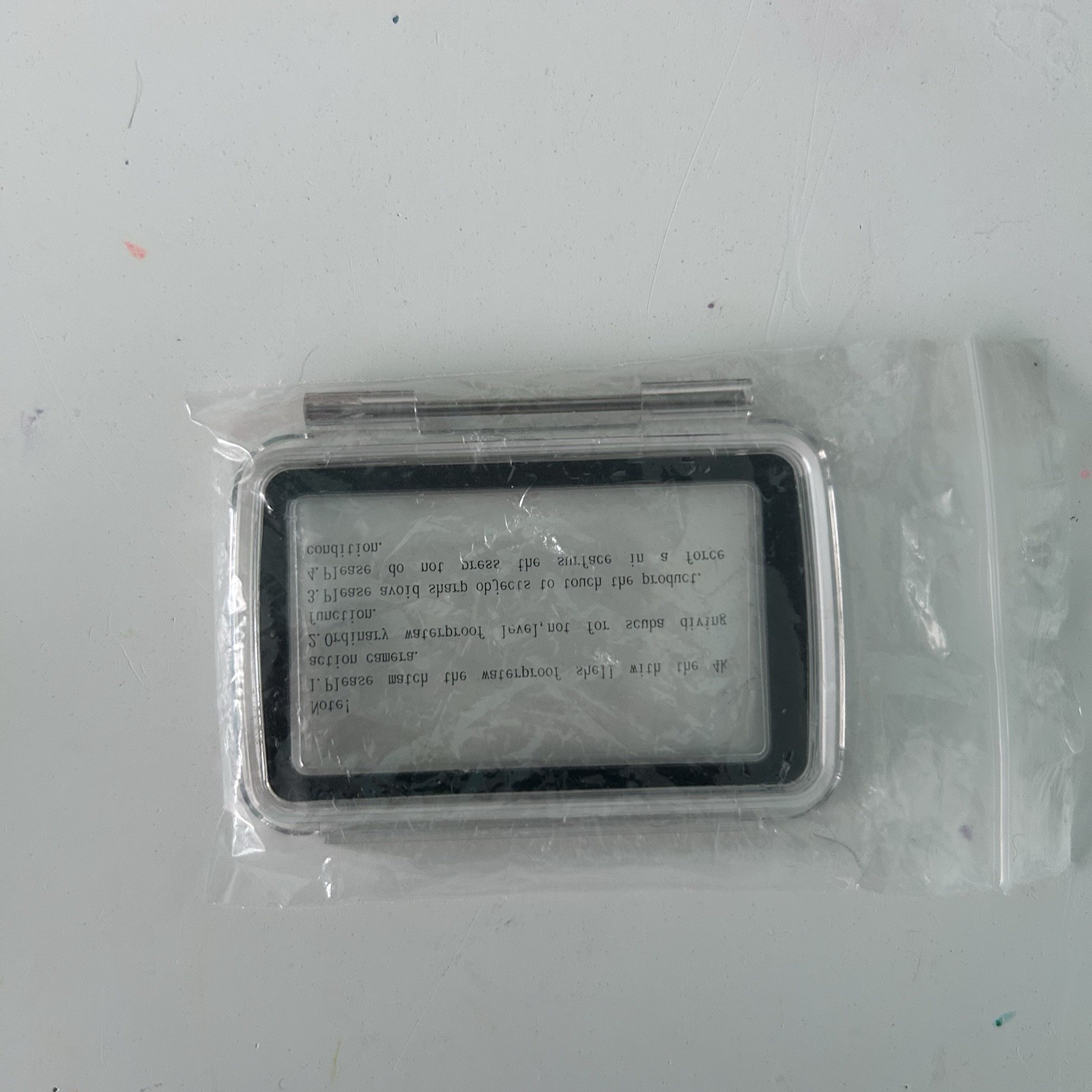 Rumme4K White 2” Action Camera With Waterproof case, Batteries, and extra screen