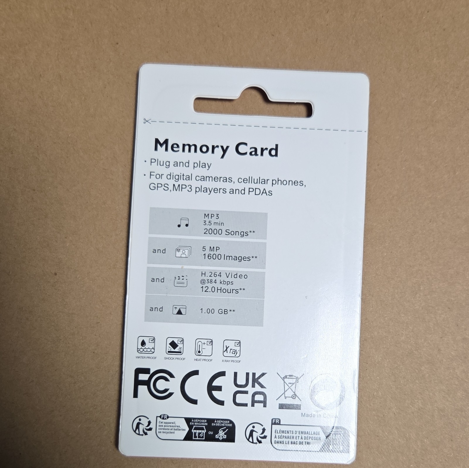 Ultra 1TB microSDHC Class 10 High Speed Card w/ SD Adapter Waterproof