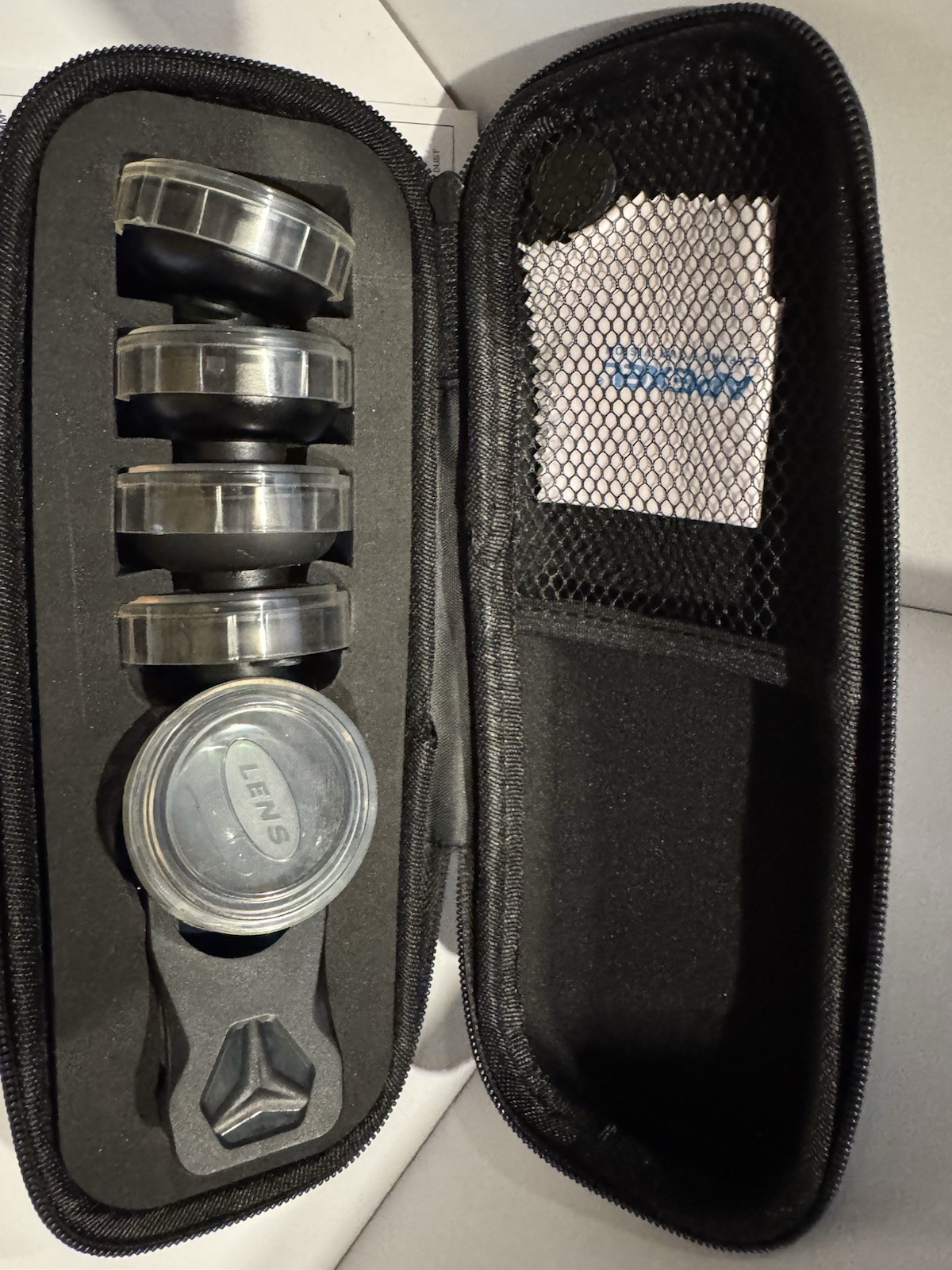 Apexel APL-HB5 5 in 1 HD Smartphone Lens Kit Telephoto Wide Macro Fisheye 2x 10x