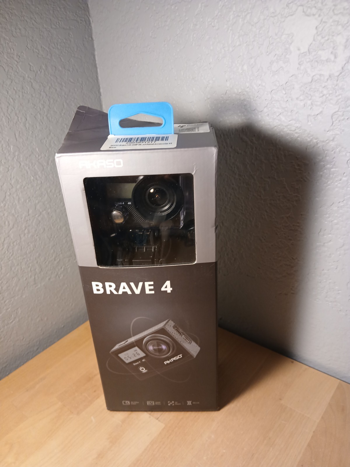 AKASO Brave 4 4K Action Camera WiFi Waterproof Sports Camera New Open Box