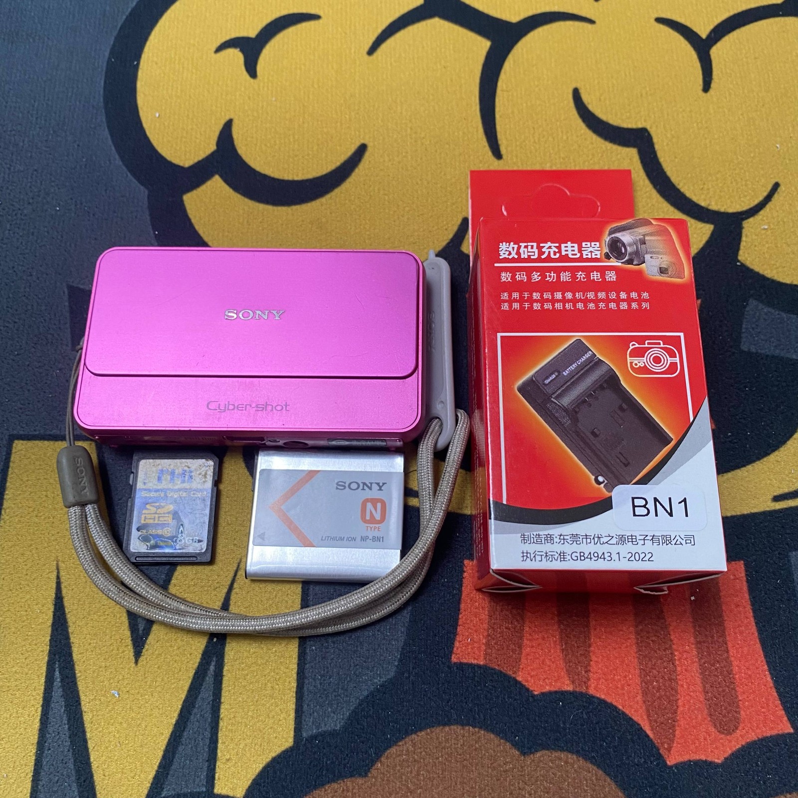 SONY Cyber Shot DSC-T99 CCD 14.1MP 4x Optical Zoom Digital Camera-Pink