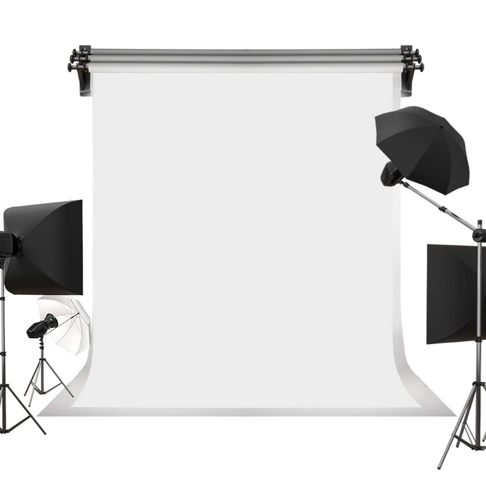 Kate 10ft×12ft Solid White Backdrop Portrait Background for Photography Studi…