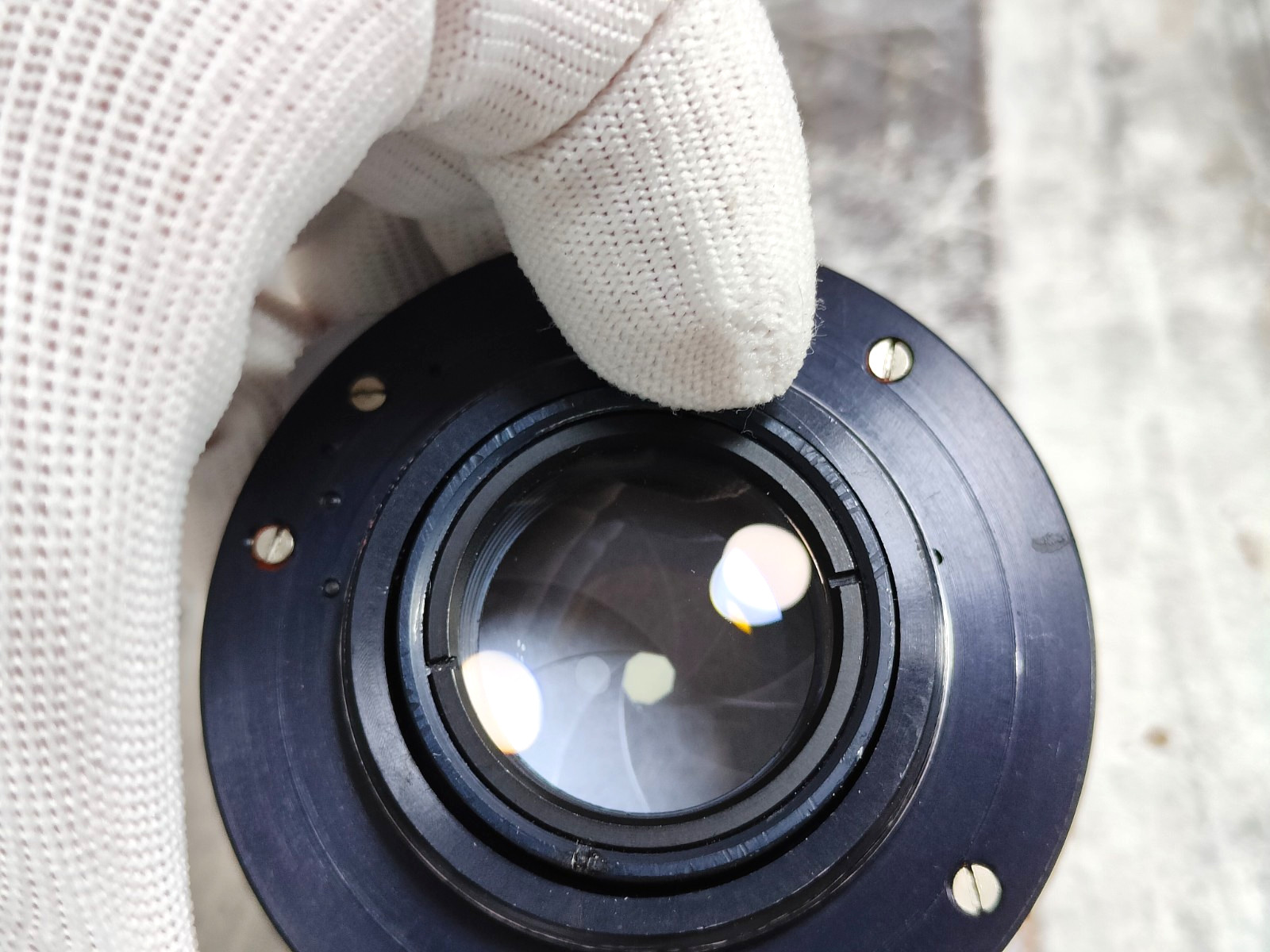 KMZ Helios 44M lens 58mm 1:2 A/M aperture fits M42 mount.