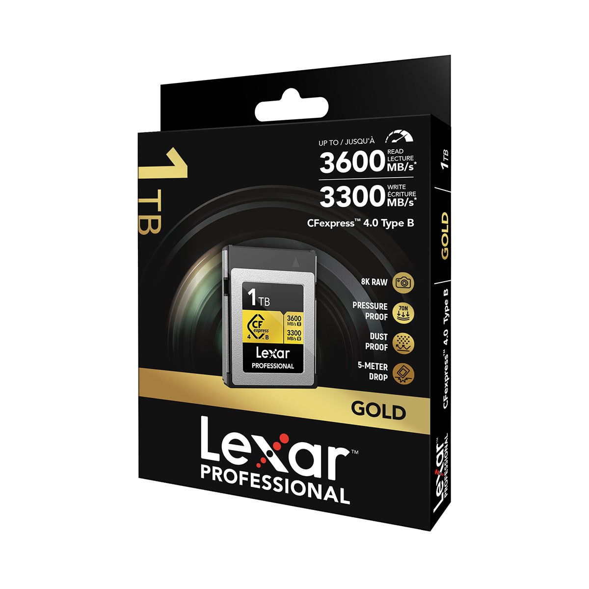 Lexar Lexar 1TB Professional Gold CFexpress 4.0 Type B Card
