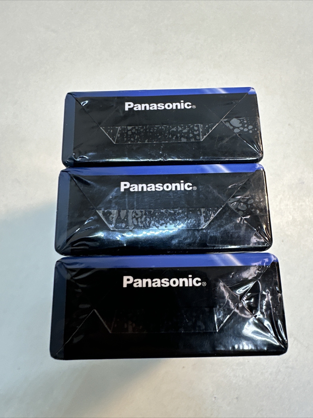3 NEW Sealed Panasonic VHS C-TC-30 Super High Grade-90 Minute Camcorder Tapes