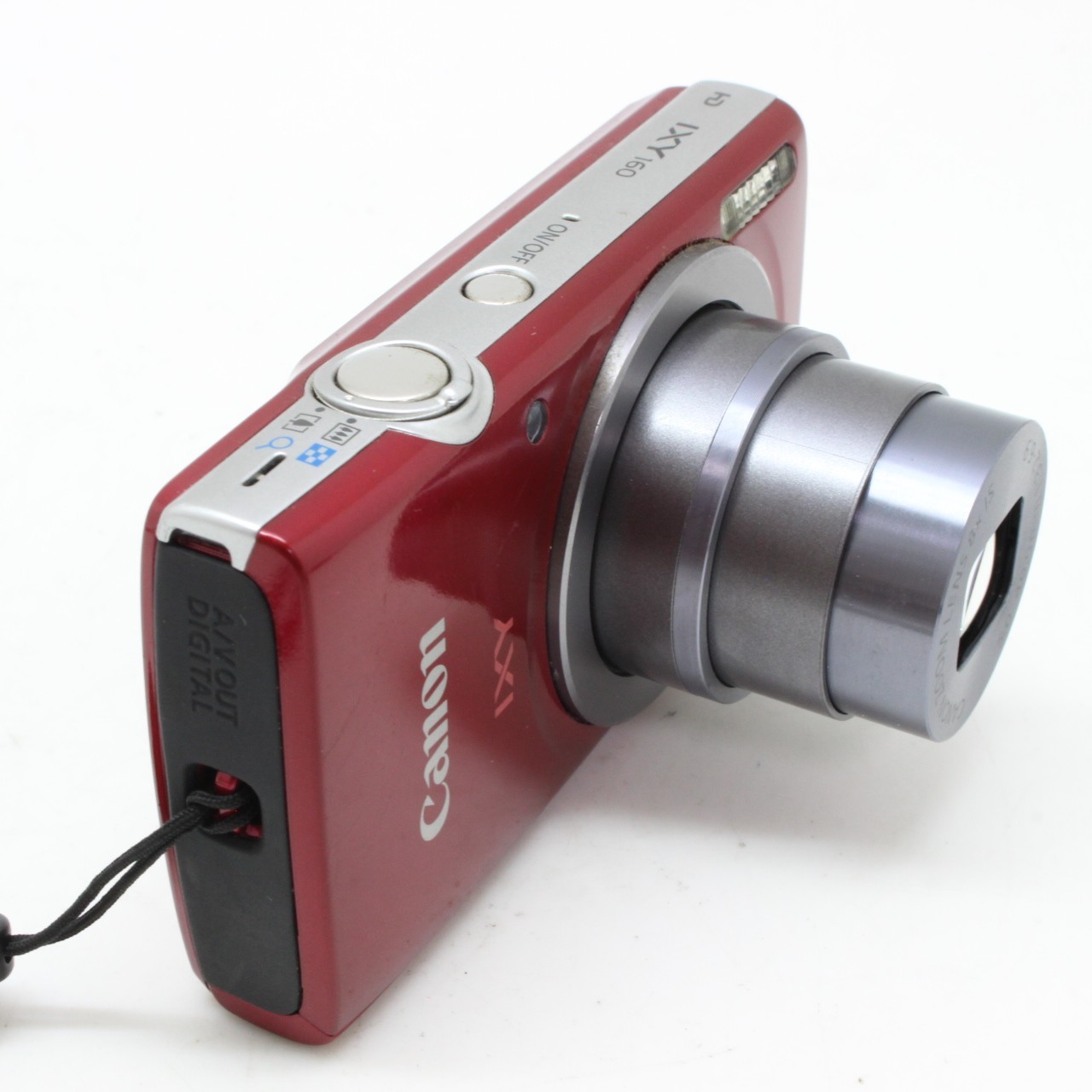 [ EXCELLENT+5 IN BOX] CANON PowerShot ELPH 165 IS IXY160 Red Digital Camera 2881