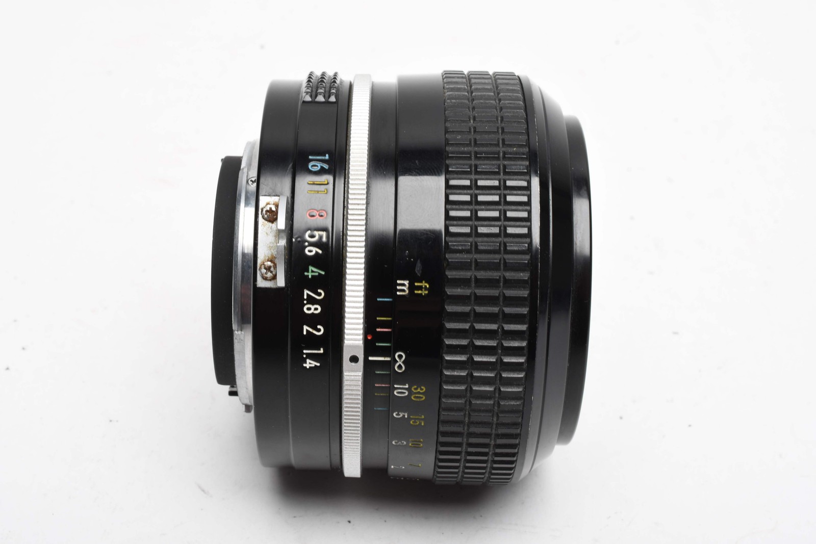 Nikon Nikkor 50mm f1.4 (Non-AI) Prime lens, caps, Sharp & Clean