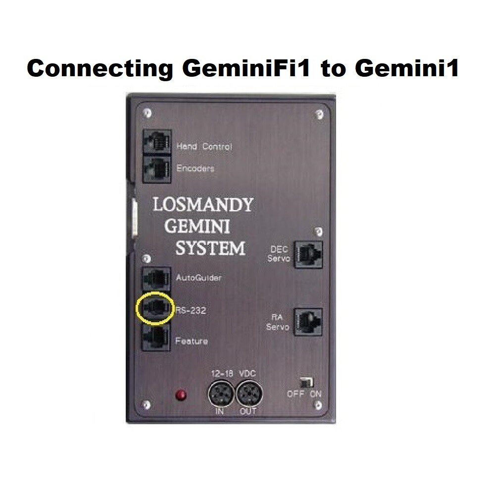 GeminiFi 1 – Wi-Fi adapter for Losmandy Gemini 1