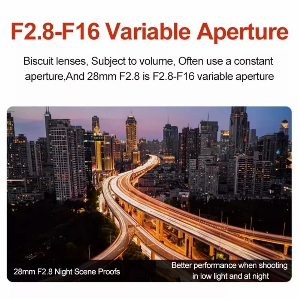 Brightin Star 28mm F2.8 Full Frame Manual Portrait Lens for Leica M M6 M9 M240