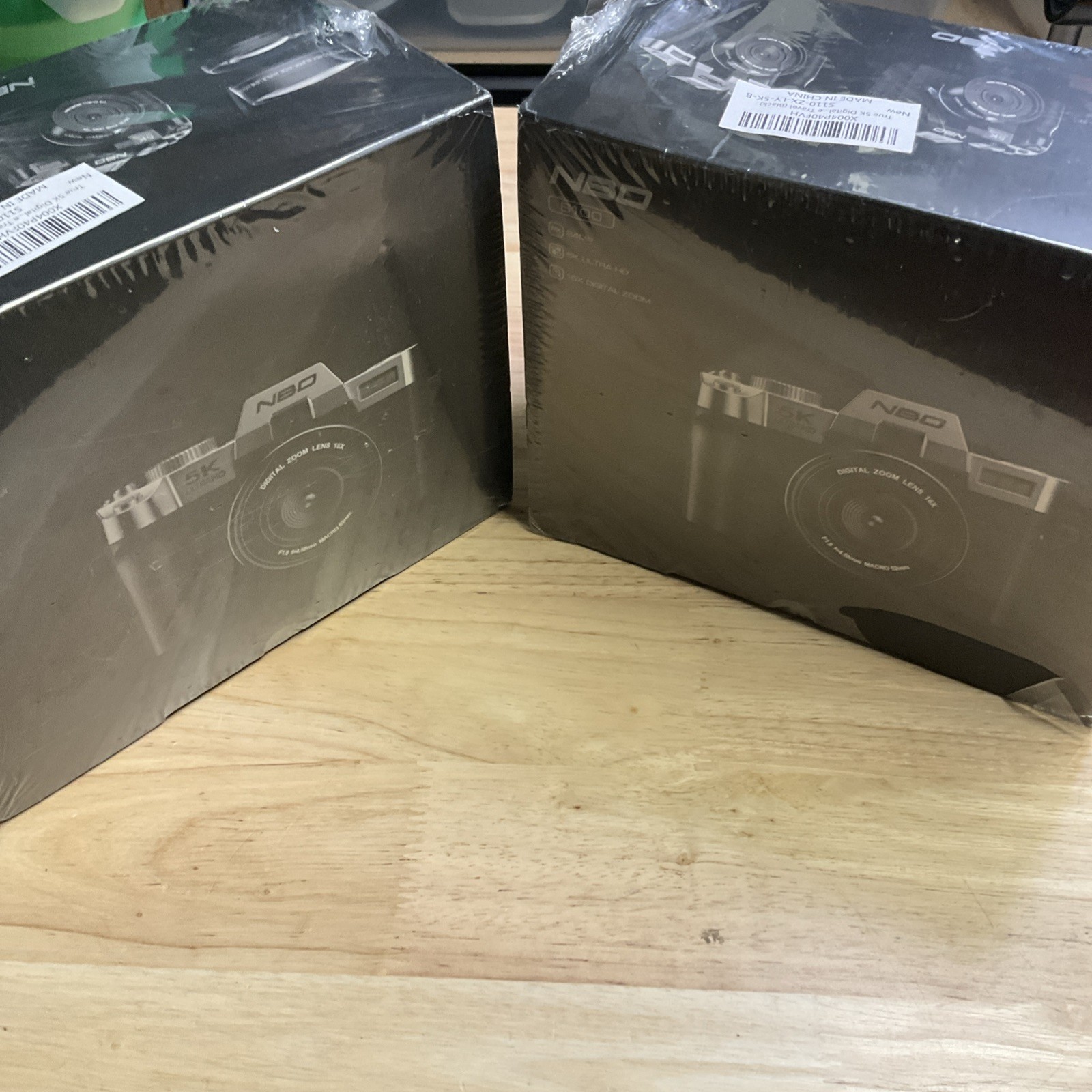 NBD S100 Digital Camera True 5K, 64MP 16xDigital Zoom (S110-ZX-LY-5K-B)