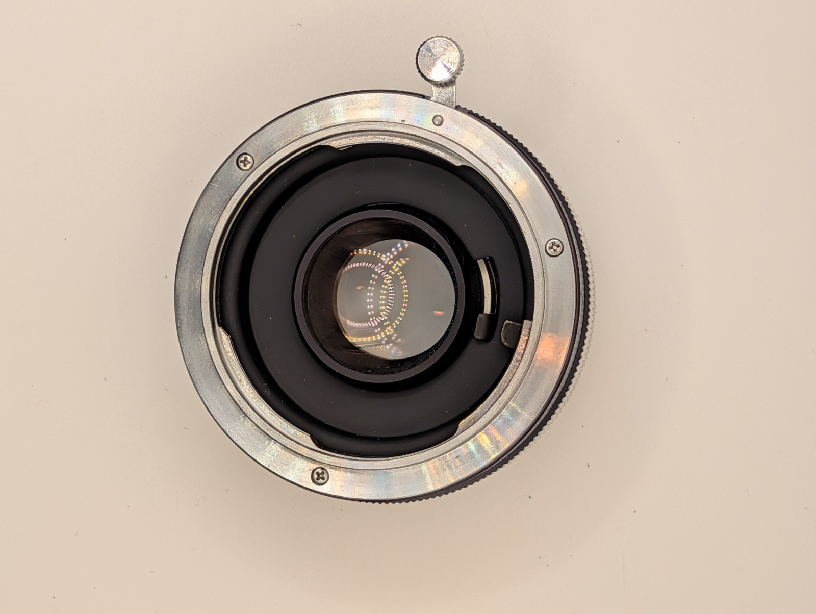 Vivitar Automatic 2X-7 Teleconverter Lens For Konica AR Mount w/ Case & Caps
